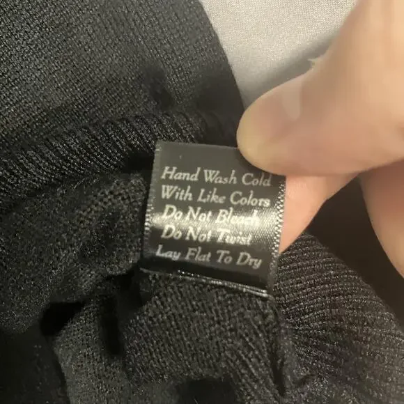 Mischief Made Sweater Womens Small Eye Embroidered Knit Pullover Boho Unique - Picture 10 of 14